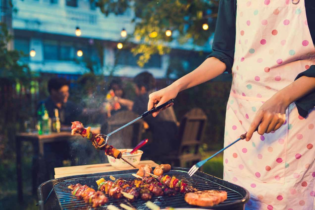 joyville skyluxe hadapsar barbeque zone